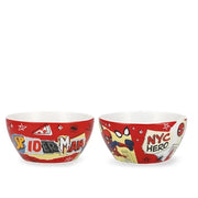 Bolo spiderman hero disney in new bone china decorata cc 590 rossa