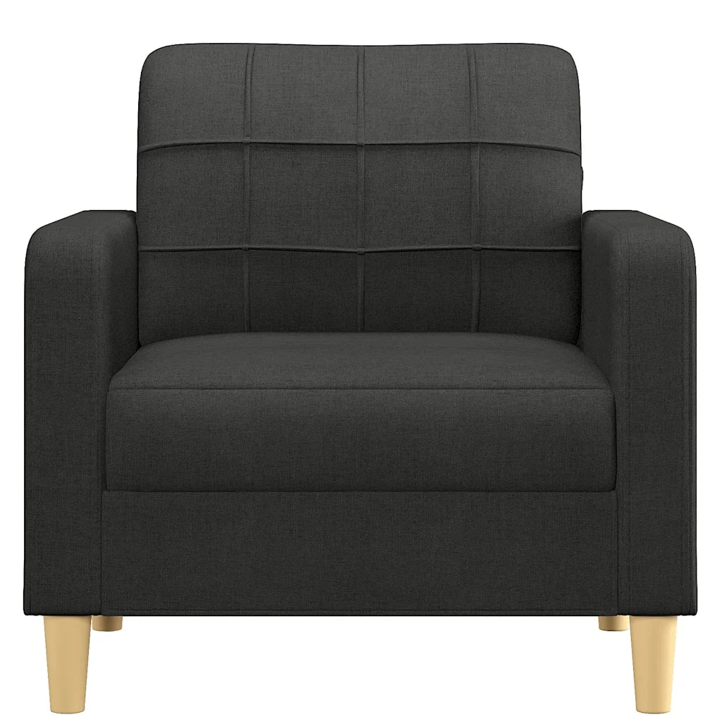 Poltrona Nera 60 cm in Tessuto 359079
