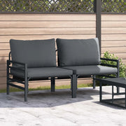 Mobili da Esterno 2 Pezzo Antracite 80 x 80 x 71 cm Acciaio 42009984