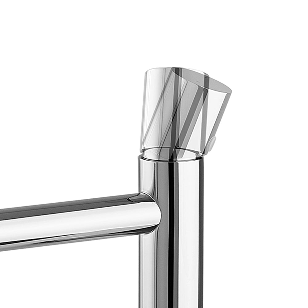 Set miscelatori lavabo a muro e bidet cromo senza leva Gemini