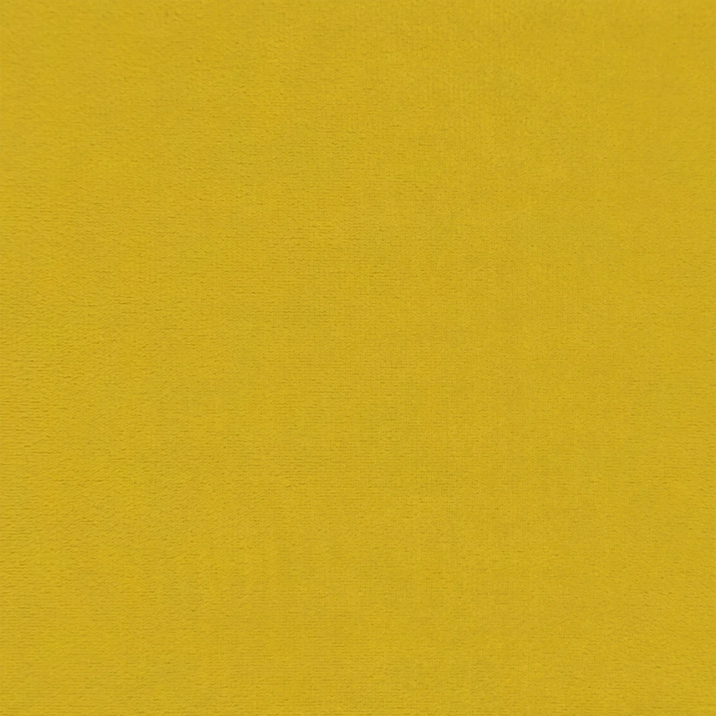 Divano Sedia con Braccioli Giallo 54 cm in Velluto 4100584