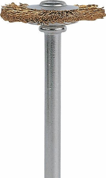 Coppia di spazzole in ottone dremel 535 19mm - 26150535JA