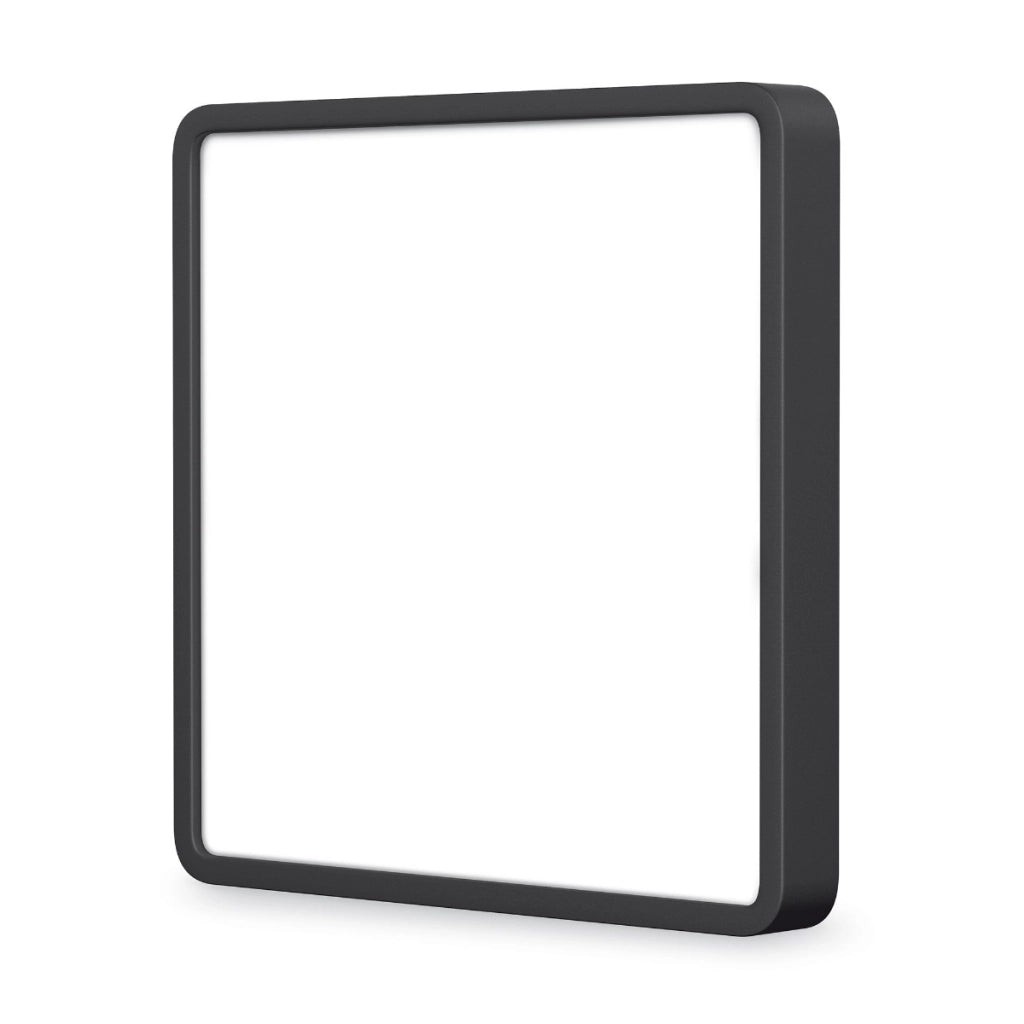 Plafoniera LED quadrata nera 20W 2500lm 4000K Videx