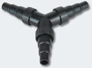 Distributore a Y 25/32/38 mm per tubo flessibile per laghetto (1"/1 1/4"/1 1/2") 4216416