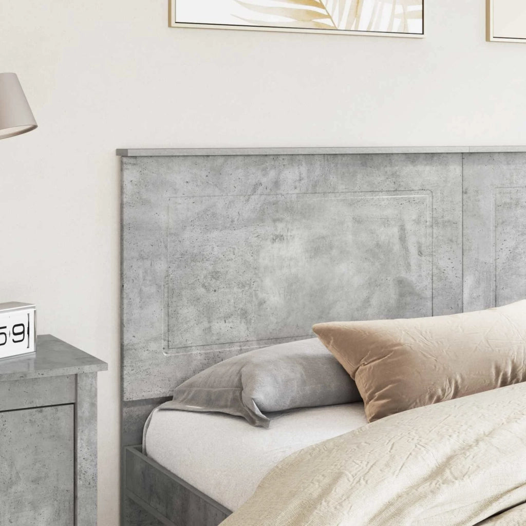 Testiera | Testata Grigio Cemento 100 cm Legno ingegnerizzato