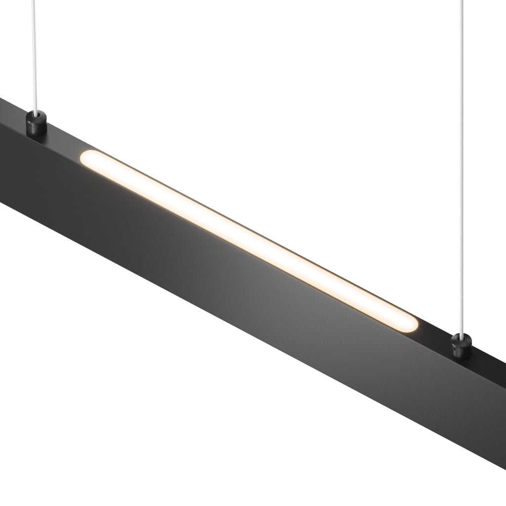 Lampada a sospensione LED Maytoni Step nera 91cm 23W