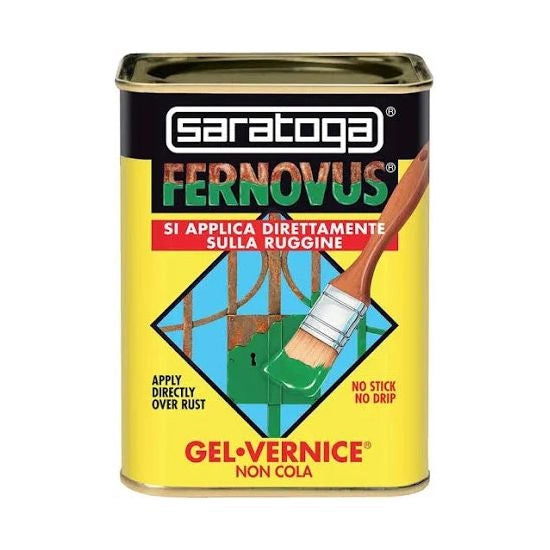 SMALTO ANTIRUGGINE CASTAGNA BRILLANTE 750 ML FERNOVUS