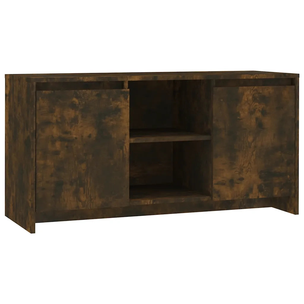 Mobile TV | Armadietto TV | Mobile Porta TV Rovere Fumo 102x37,5x52,5 cm in Truciolato
