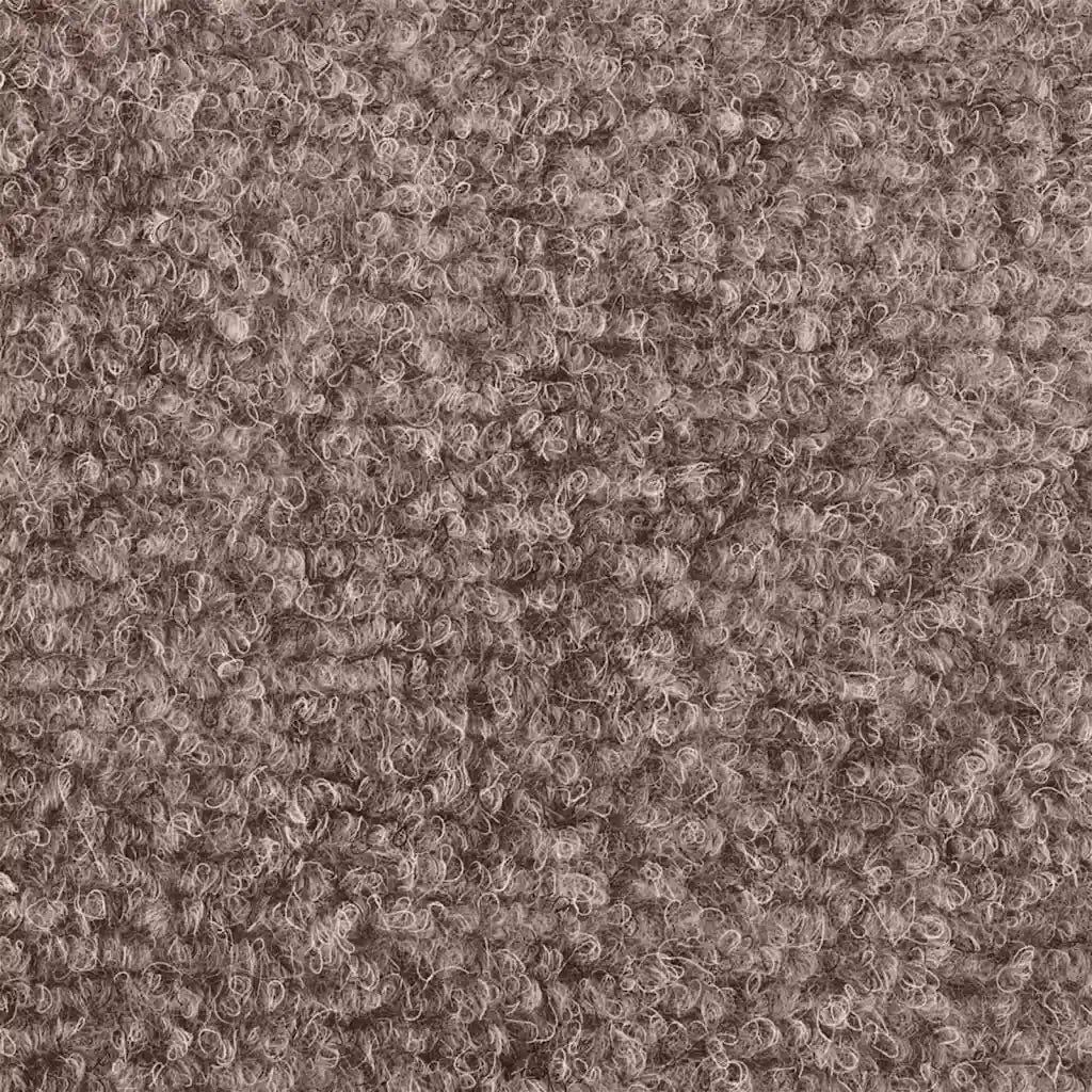 Tappetini per scale autoadesivi 20 pz 56x17x3 cm Marrone Chiaro Semicircolari 3365667