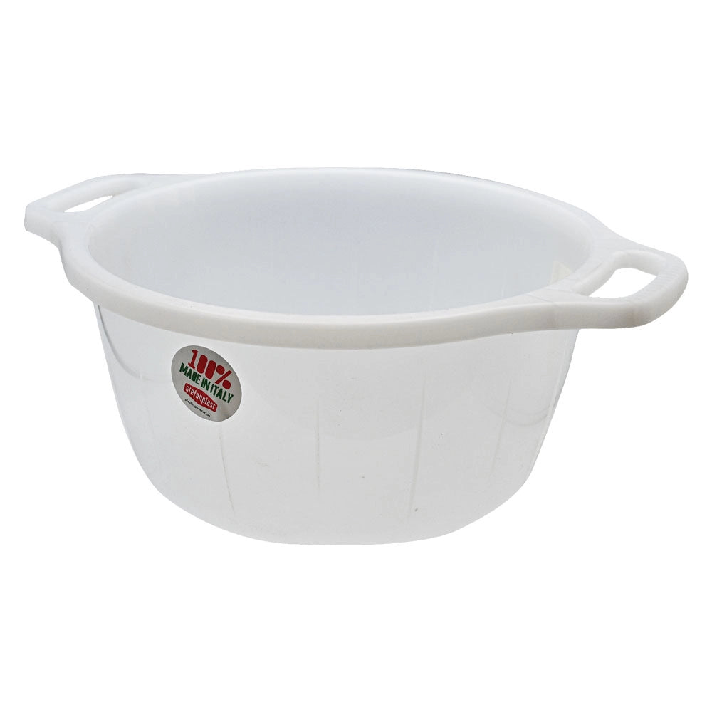 1pz bacinella bombata ã˜ 40 cm - 15 lt neutro cod:ferx.841005nlm