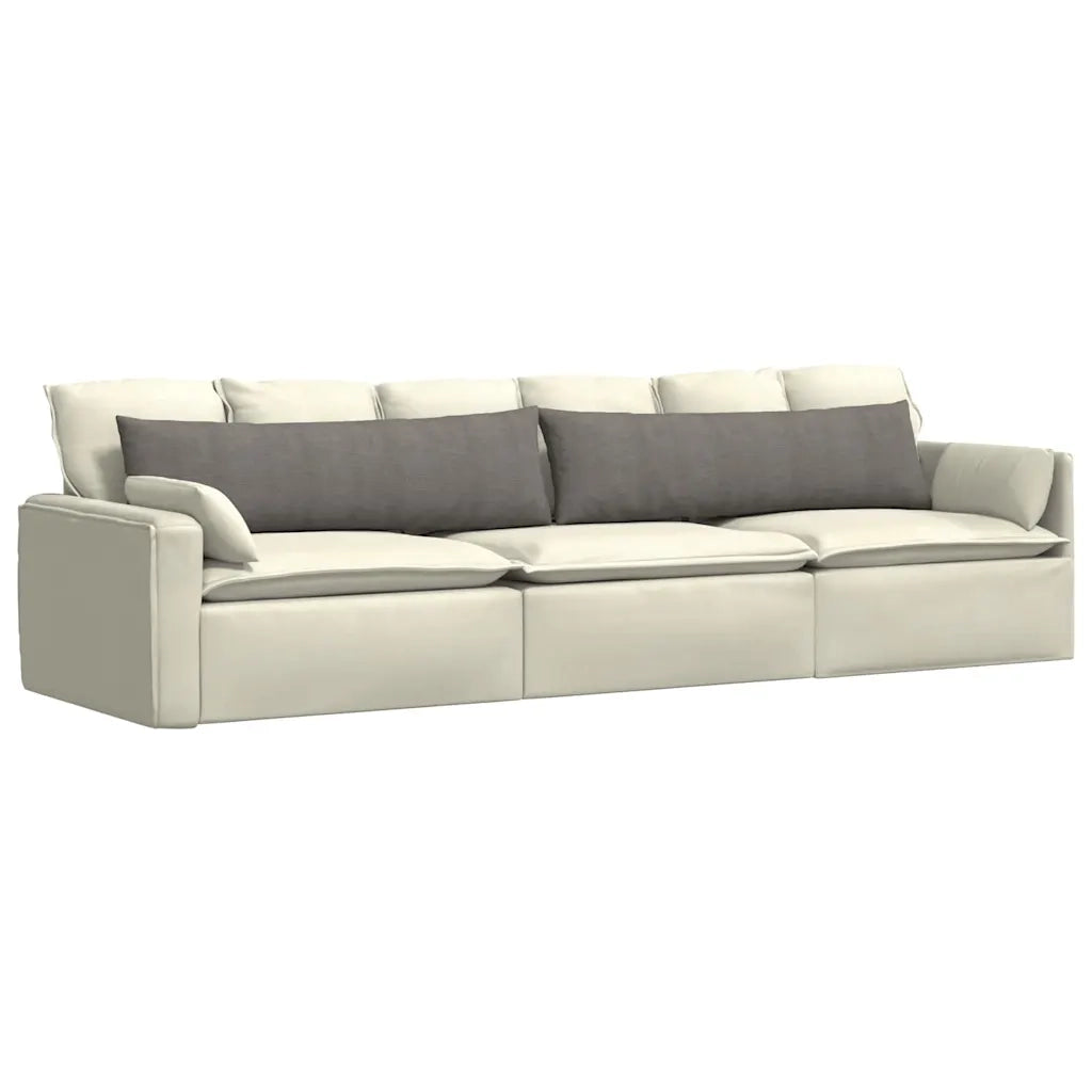 Cuscini da Divano 2 pcs Grigio chiaro 145 x 40 cm 42013860