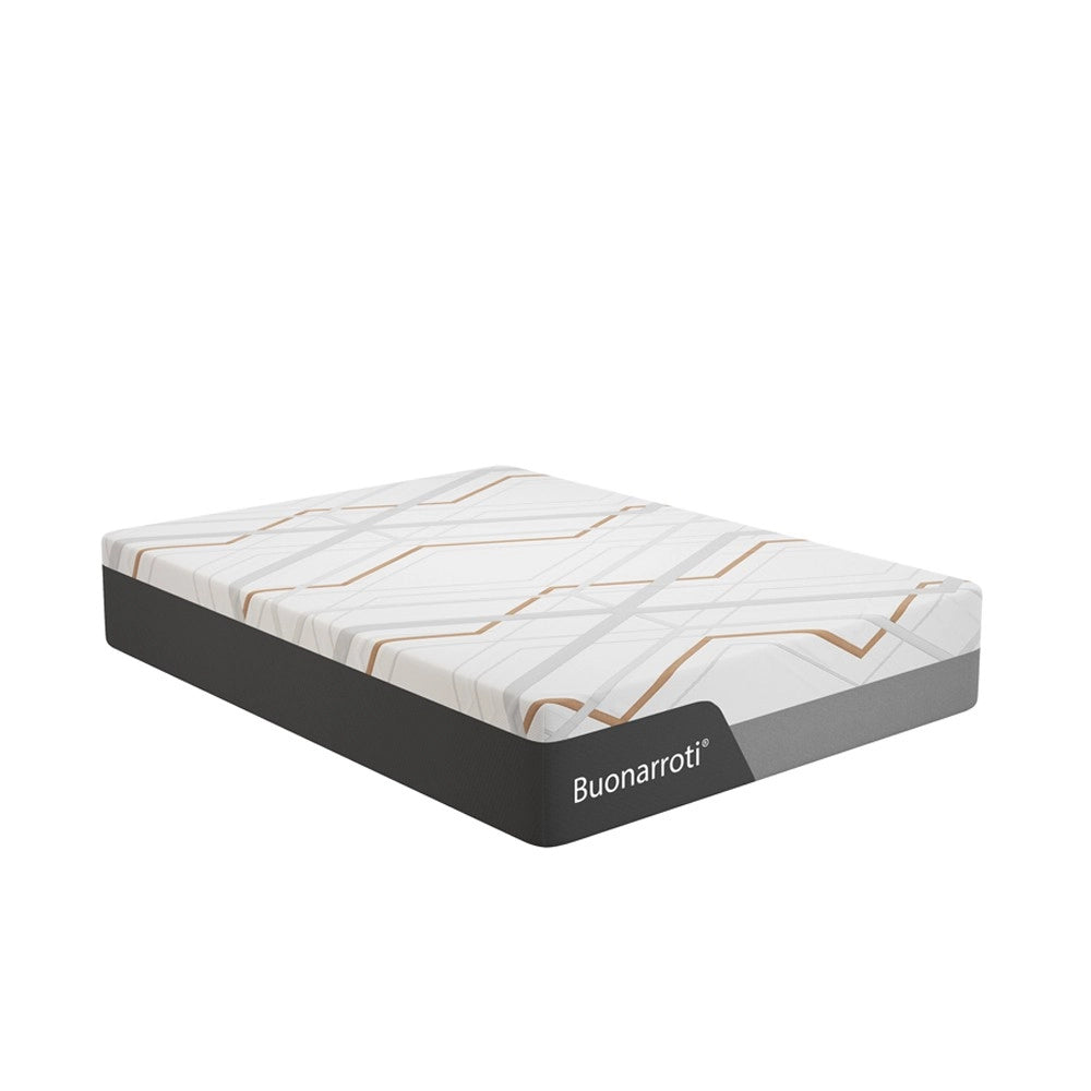 Materasso una piazza e mezza Corvo con Memory Foam, sfoderabile molle insacchettate 120x190x30 cm