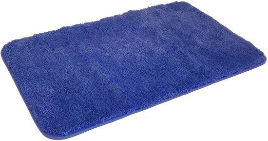 Badmat microvezel Koningsblauwe, 80x150 cm