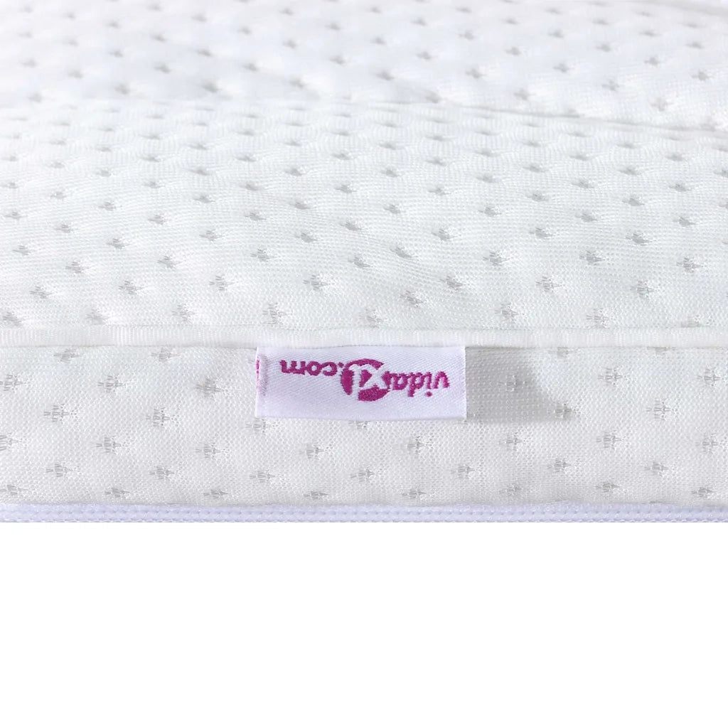 Topper per materasso Bianco 80 x 200 cm Tessuto a maglia 4106413
