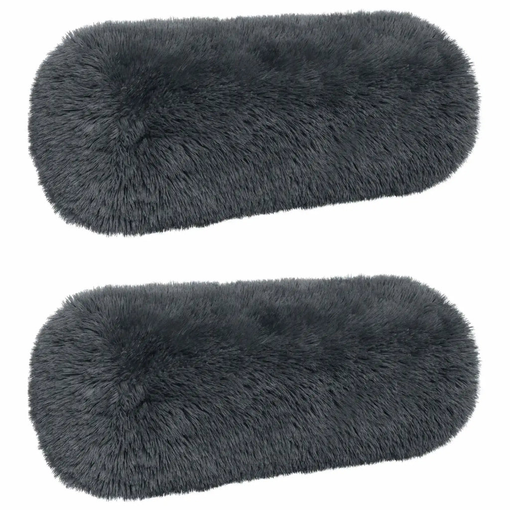 Federa 2 pcs HEERLEN Antracite Ø 15 x 40 cm Fleece PV 923399
