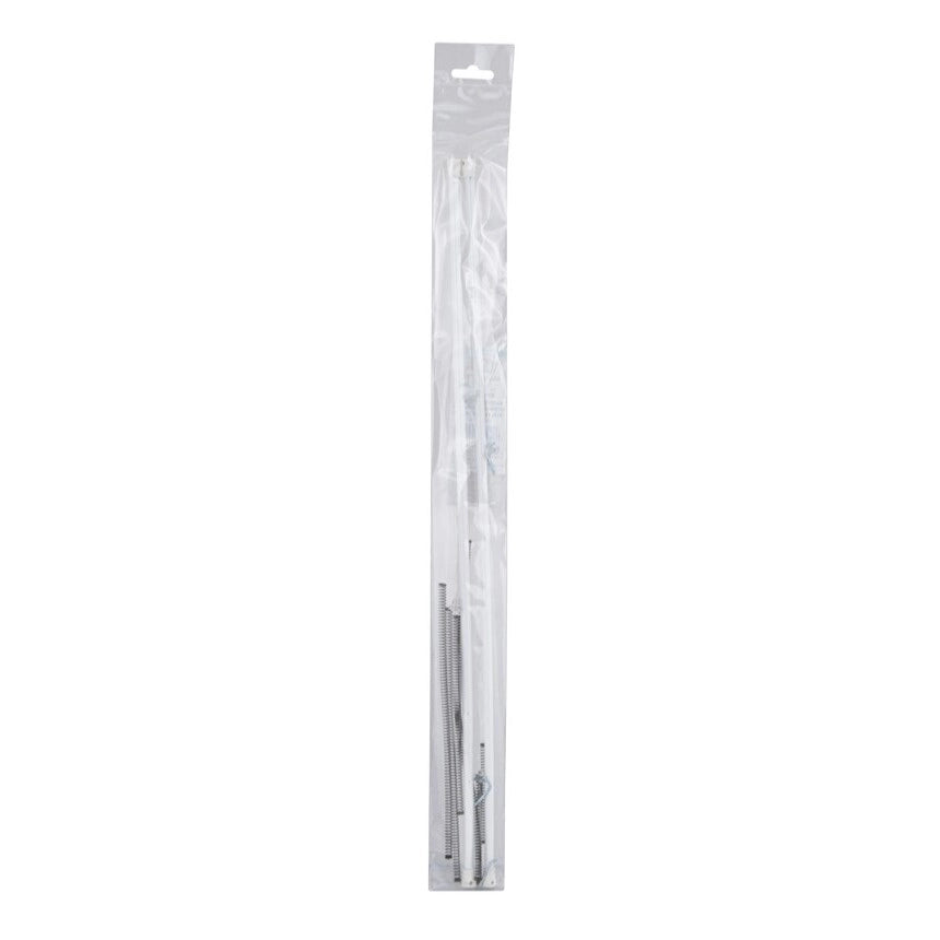 SET 2 BACCHETTE TENDA A MOLLA 60CM TRYPLEX.