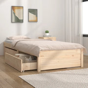 Giroletto con Cassetti 75x190 cm Small Single