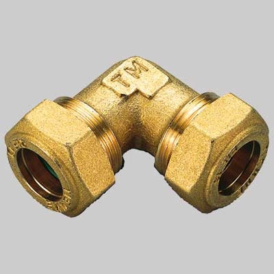 RACCORDO CURVO DOPPIO ORING GIALLO  12 x 12     TIEMME