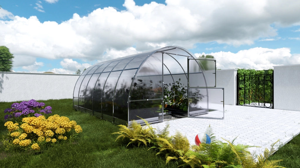Serra da giardino KLASIKA EASY 3 x 4 m (12 m²), 6 mm con rivestimento in policarbonato