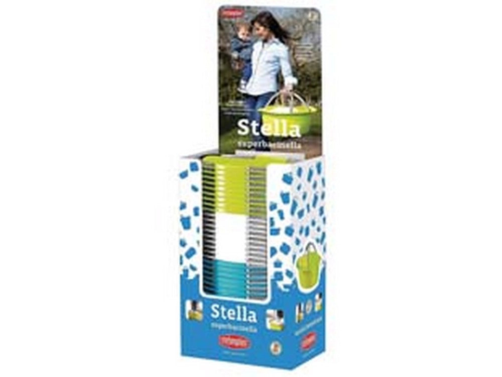 1espositor espositore superbacinella stella ovale lt.25 pz.30 colori assortiti cod:ferx.fer348812