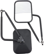 Specchio laterale di sostituzione per JK JL UTV ATV - Set di 2 - Viti - Automobilismo - Qualità elevata - Opzioni di lavorazione personalizzata - Specchietto retrovisore