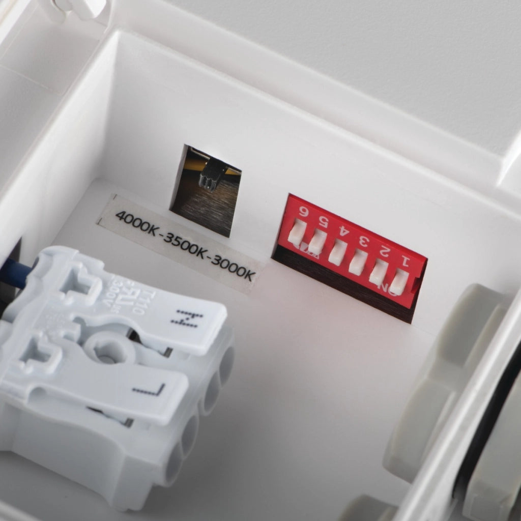 Plafoniera LED 18W Ø22 grafite CCT sensore IP65 Kanlux