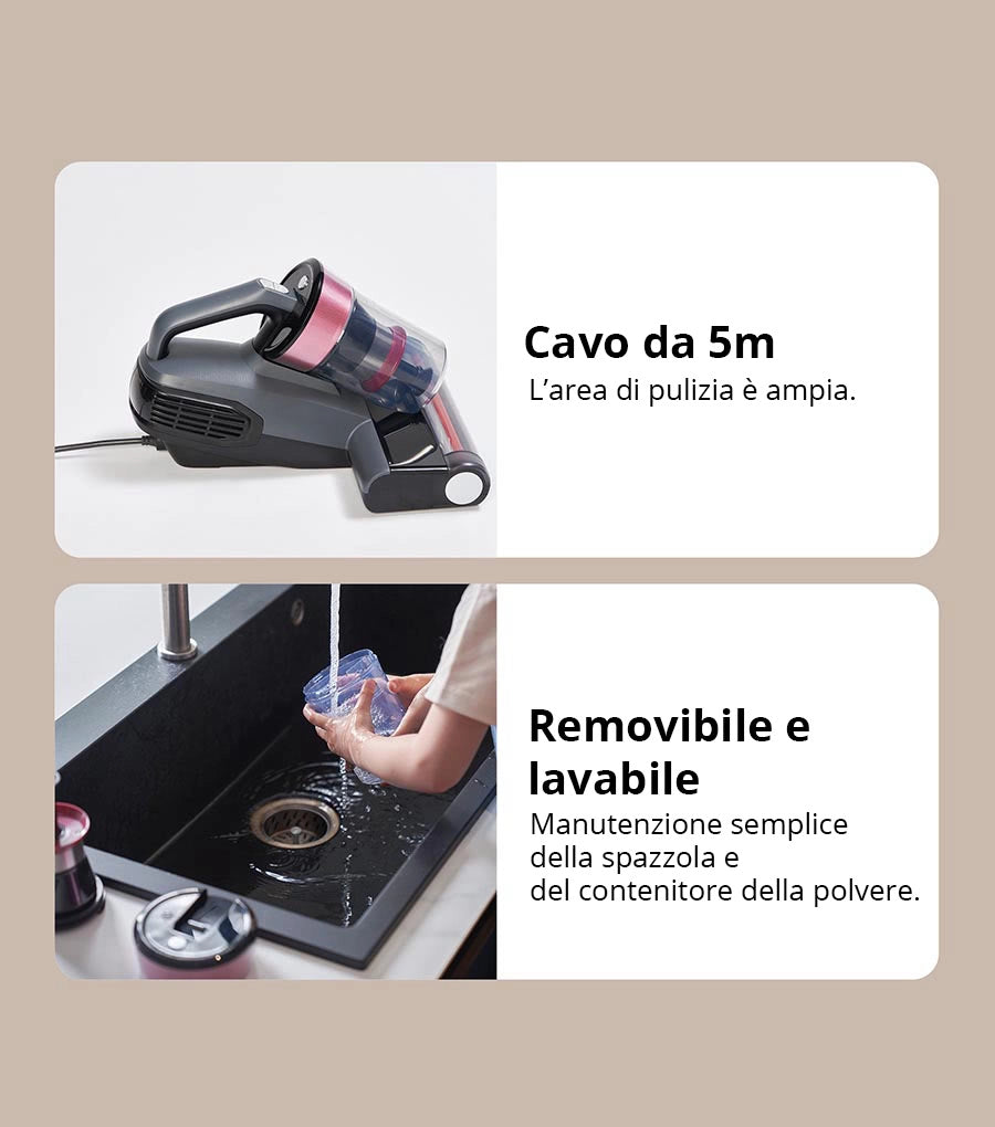 Aspiratore portatile antiacari JIMMY BX8