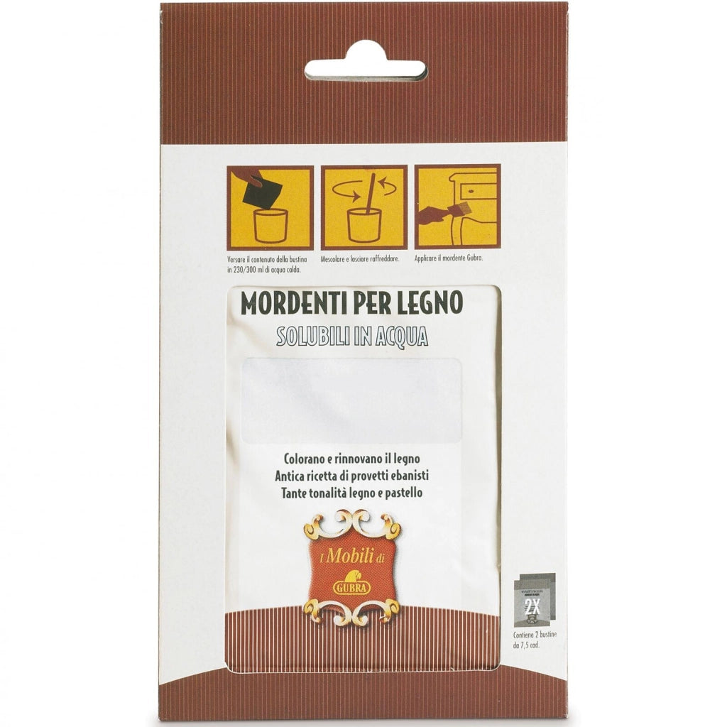 SET 2 MORDENTI 7,5GR NOCE SCURO