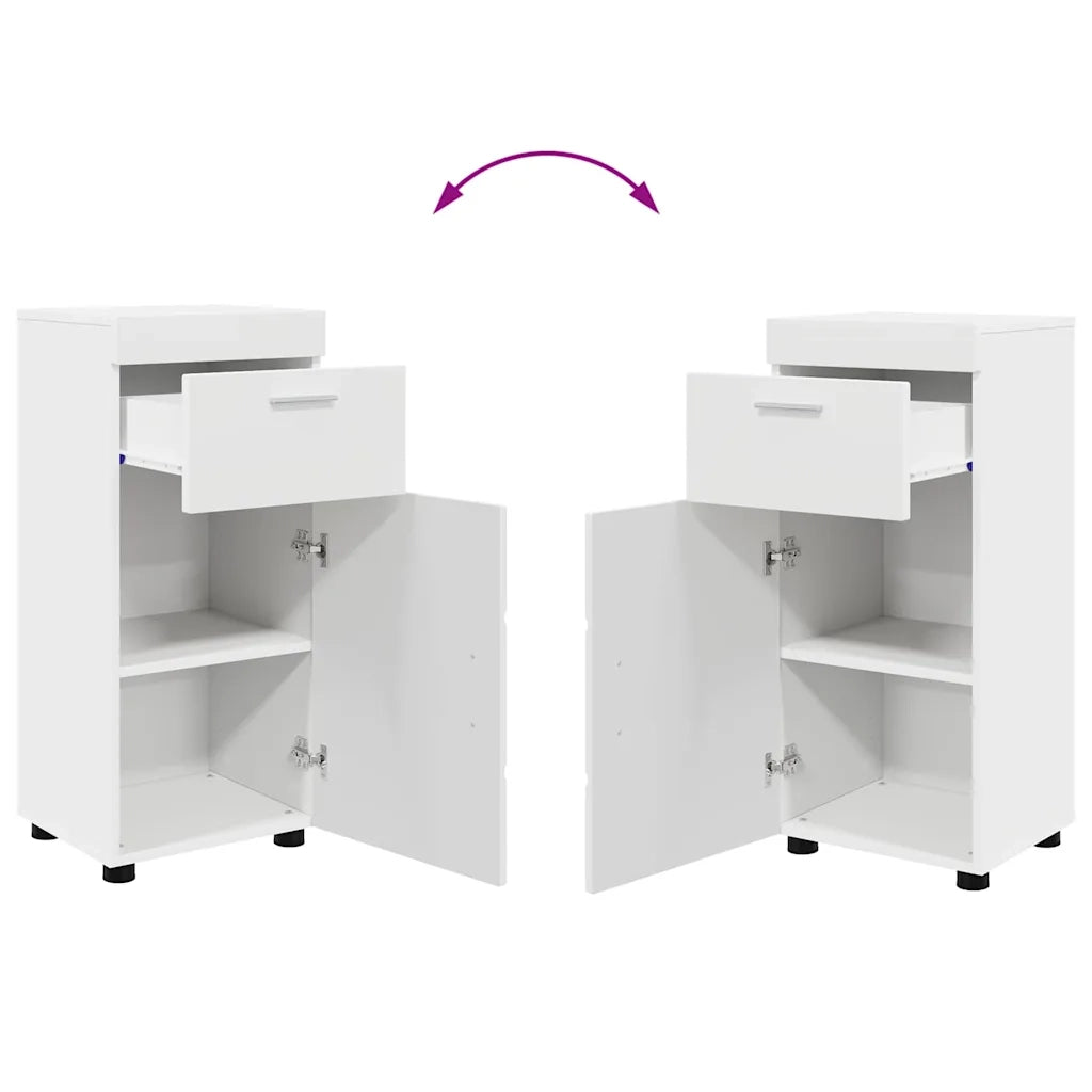 Set di mobili per il bagno TULUM 4 pcs Bianco 60 x 34 x 63 cm 3398044