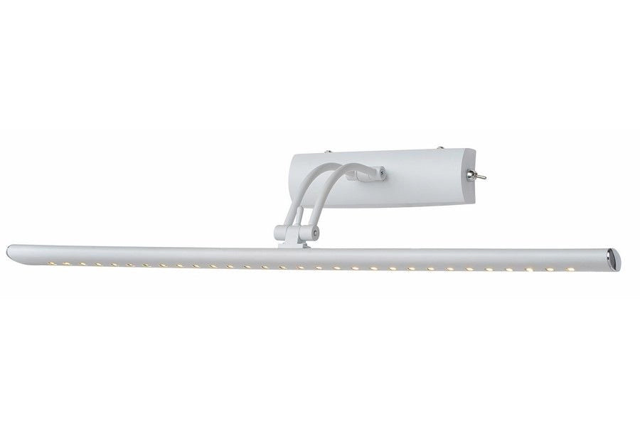 Applique moderna bianca regolabile 55cm LED 8W Reality