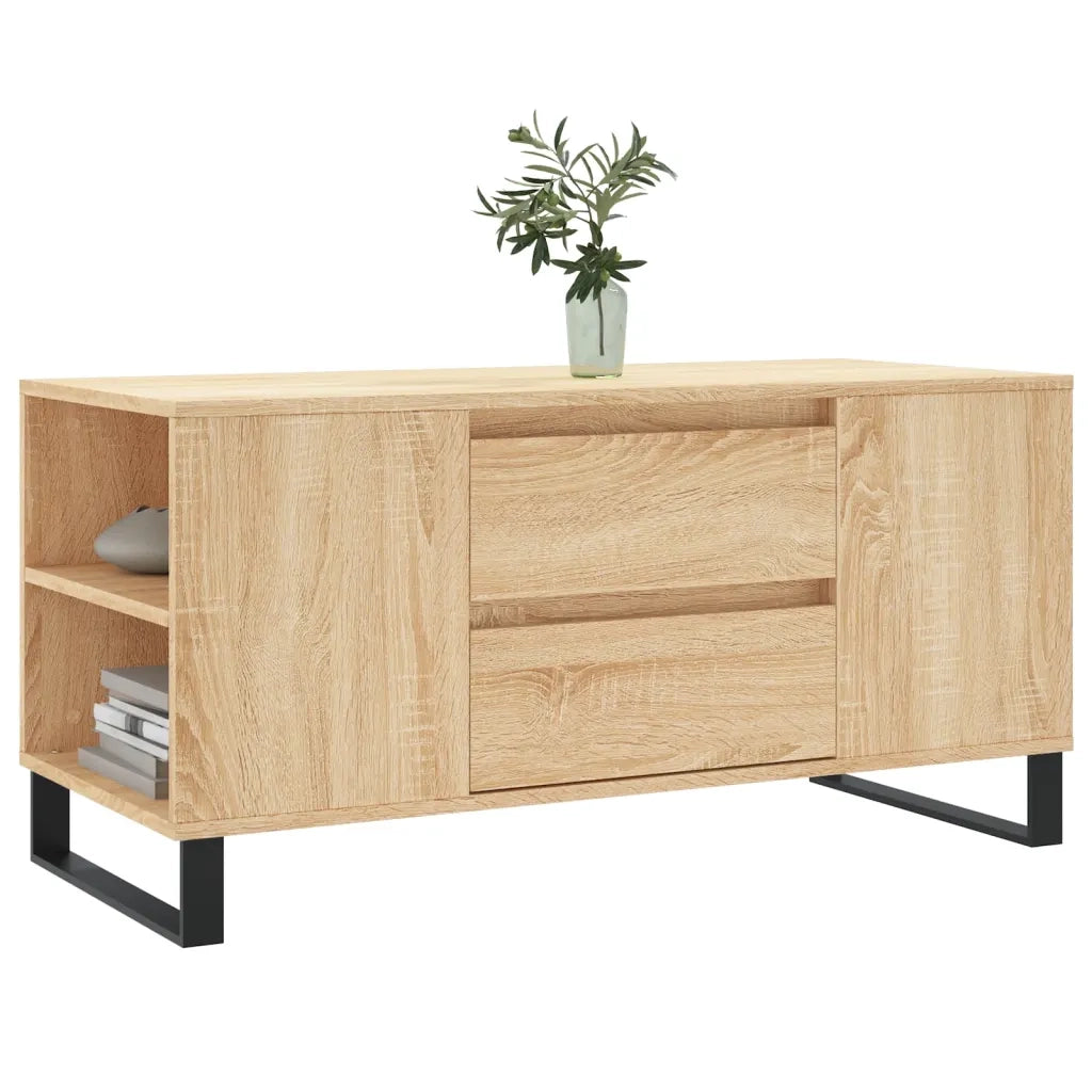 Tavolino salotto | Tavolino da caff¨¨ | Tavolino da Soggiorno Rovere Sonoma 102x44,5x50 cm Legno Multistrato