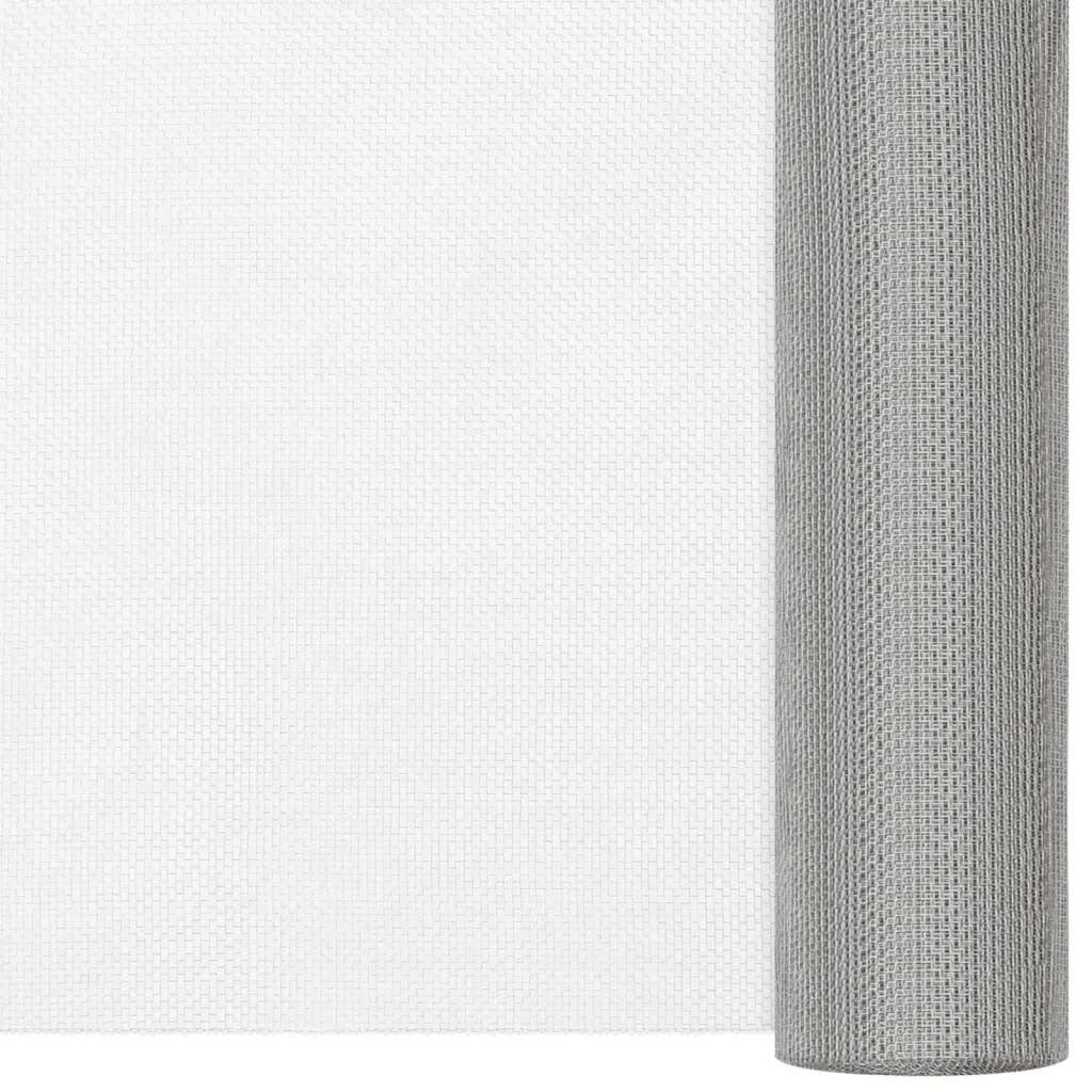 Recinzione da Giardino | Recinzione in Rete in Acciaio Inossidabile 80x500 cm Argento