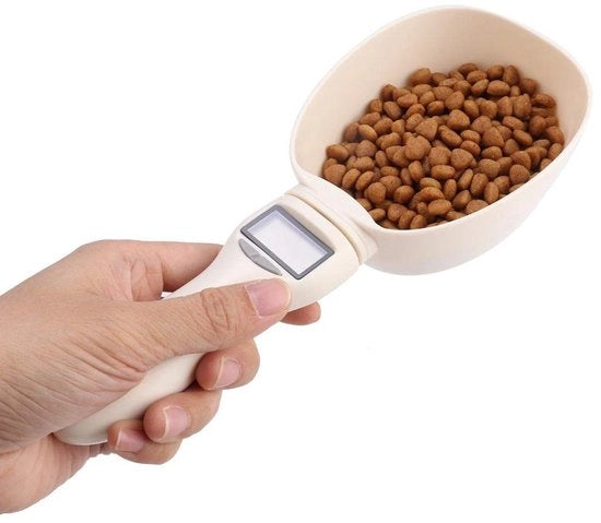 Pet Food Precision Measuring Cup con Display LCD - Adatto per Cani - Precisa e Transparente