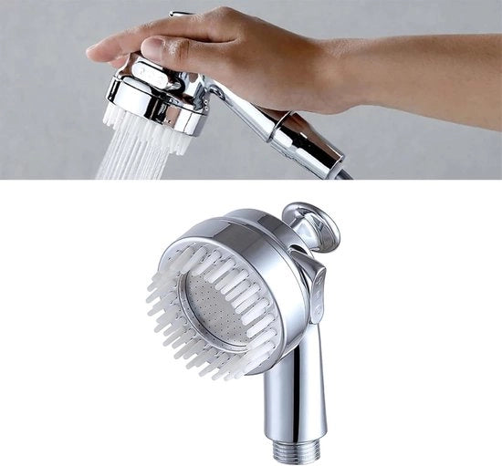 Spazzolino Spray di Conferma - Shampoo per Capelli Spray con Manopola laterale per la Regolazione - Sedile Pedicure con Doccia - Doccia Manuale Adattabile per Sedili di Salone e Spa