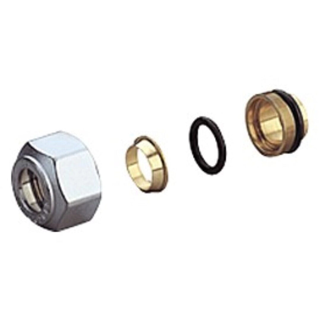 Adattatore Tubo Rame 14 Set 5 Pezzi - Giacomini