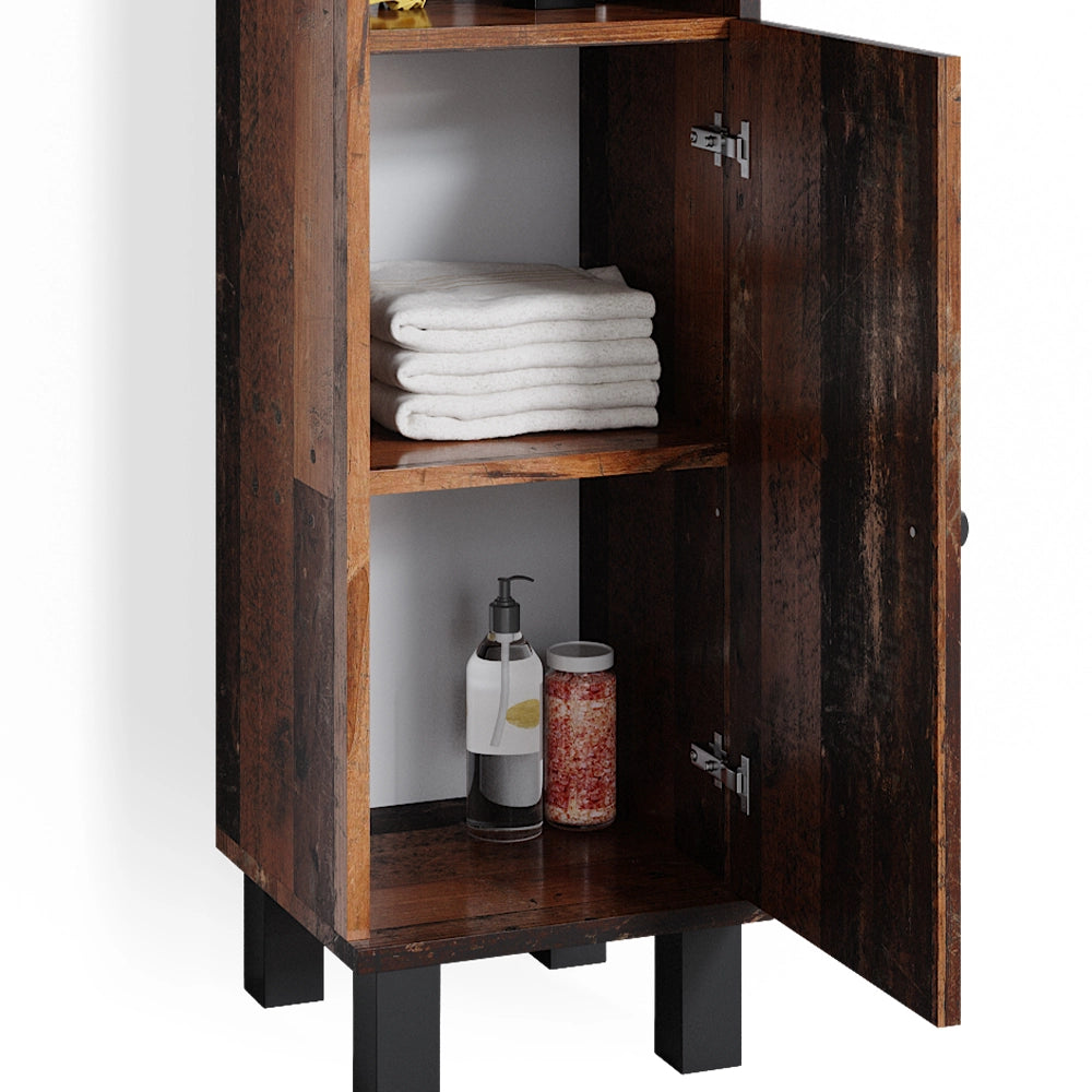 Vicco Mobiletto bagno Rovere rustico 30 x 95 cm