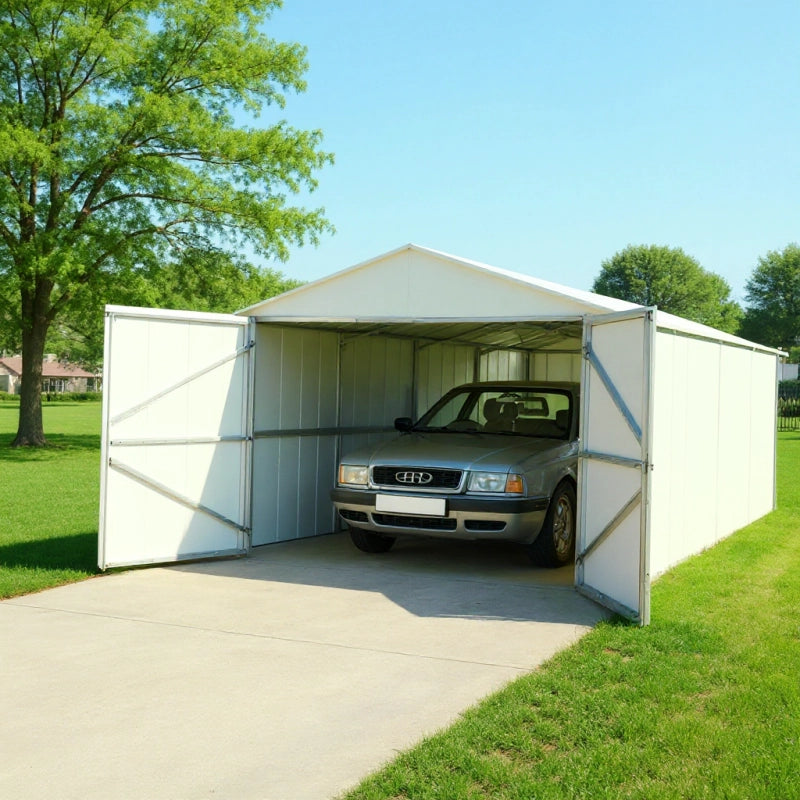 Extension de Garage mÃ©tal - GA6'