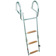 SCALETTA INOX RIBALTABILE 3 GRADINI STAINLESS STEEL STAIRCASE WITH 3 STEPS