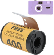 Pellicola per fotocamera 35 mm - ISO 320-400 - Pellicola a colori per fotocamera - Plastica - 1 rotolo - Contenitore di archiviazione - Ideale per la profondità di campo - Rotolo di pellicola