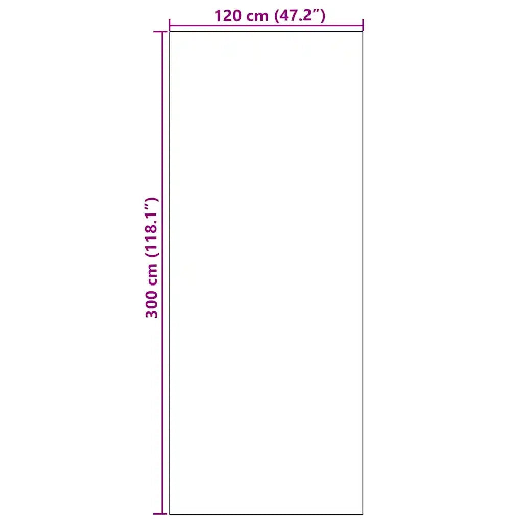 Zerbino | Tappetino Altro Crema e Nero 120 x 300 cm Poliammide e PVC
