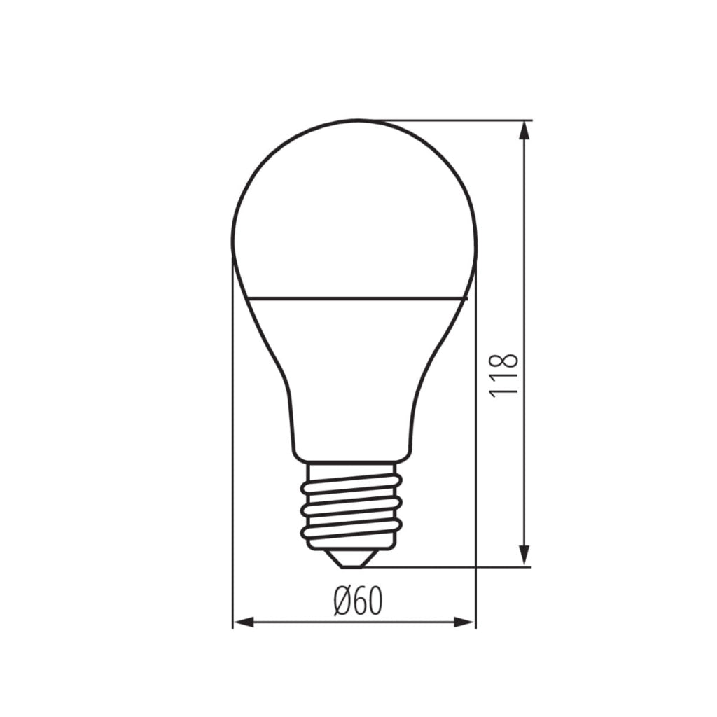 Lampadina LED Smart RGB E27 11,5W WiFi Kanlux 33642