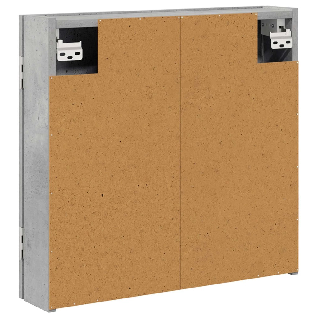 Armadio per Dartboard Grigio Cemento 56 x 12 x 53,5 cm 8006663