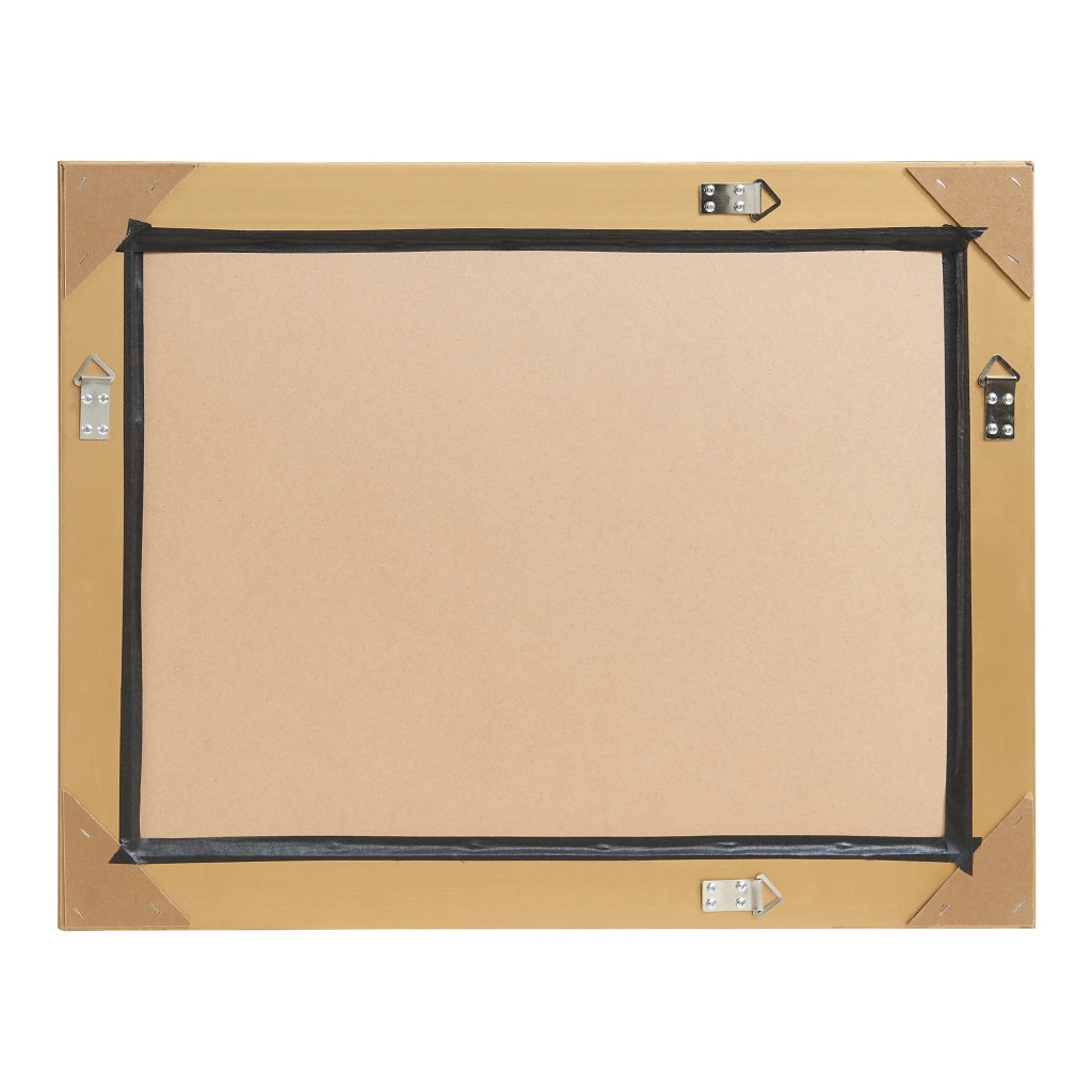 Specchio decorativo moderno da parete in stile barocco 80 x 60 cm oro 03_0010185