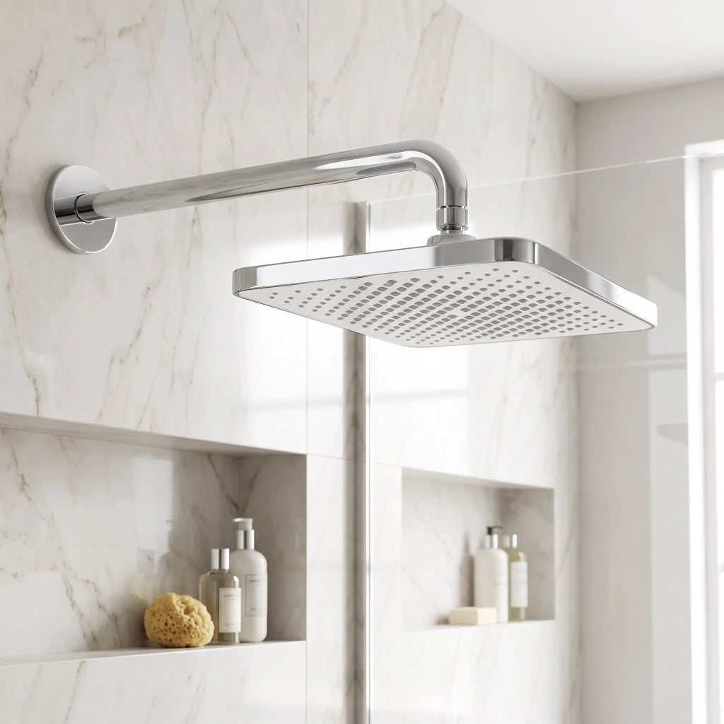Soffione Doccia Rettangolare Rea Js-032 Chrome