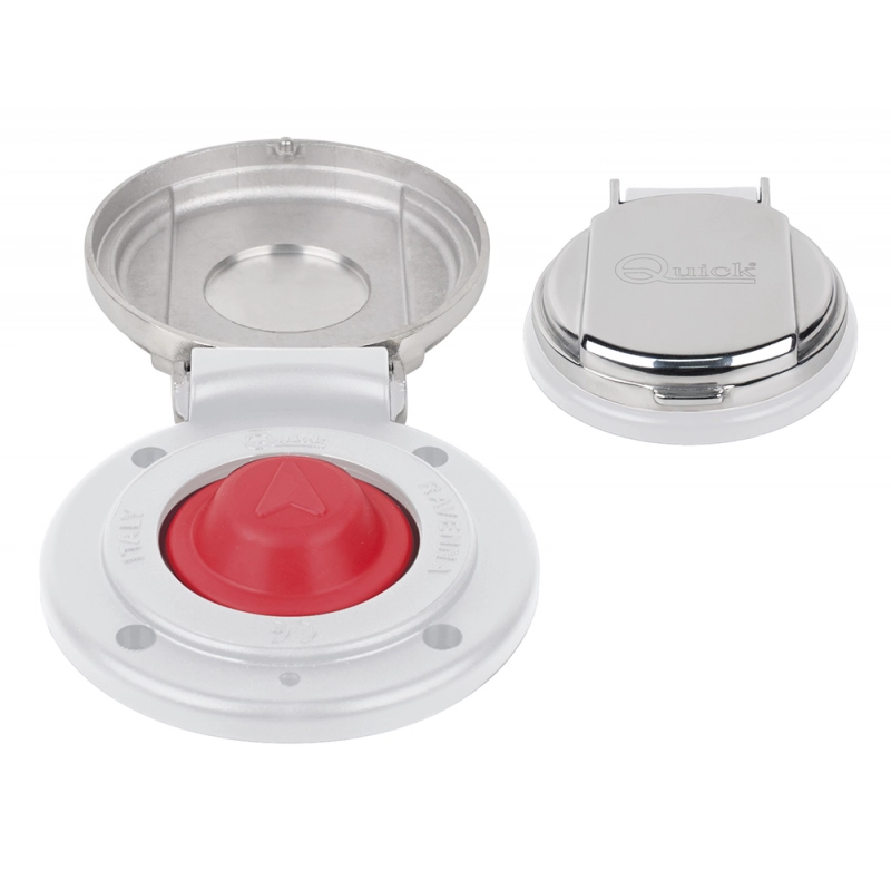 PULSANTE A PIEDE BIANCO DOWN FOOT SWITCH - RED UP