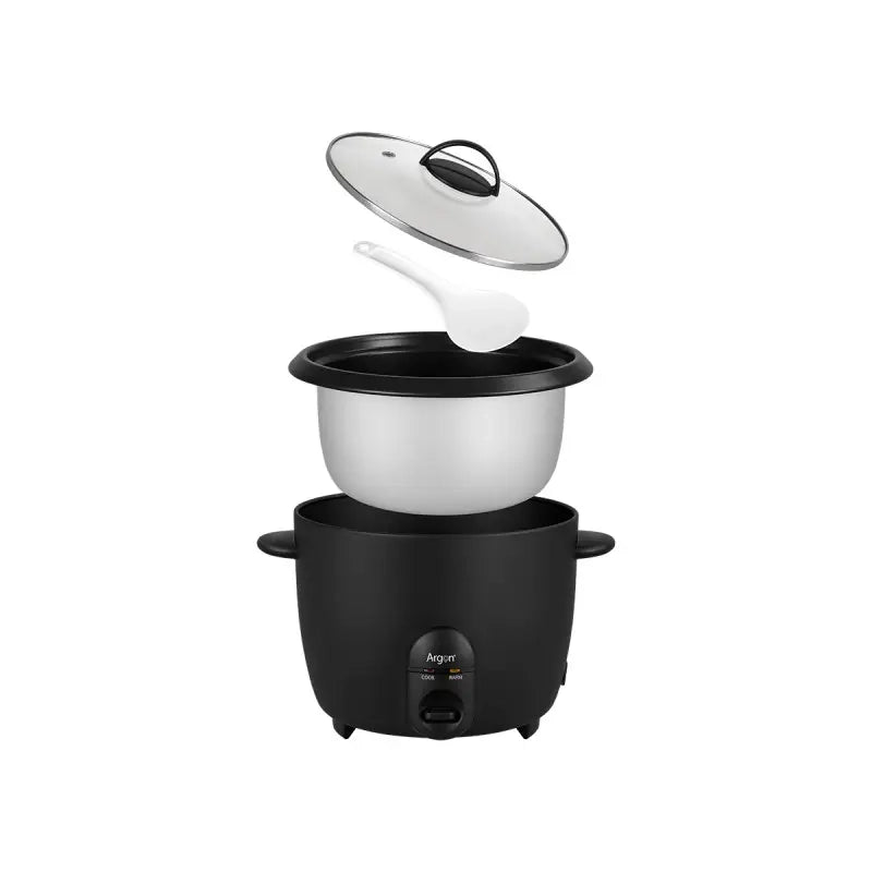 Cuociriso elettrico nero opaco 1,8L 700W