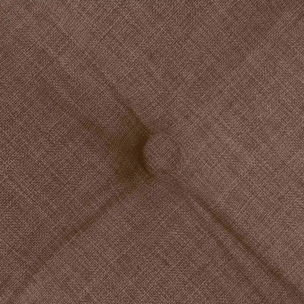 Cuscini per Seduta 4 pcs Marrone 40 x 40 x 6 cm Tessuto 42015150