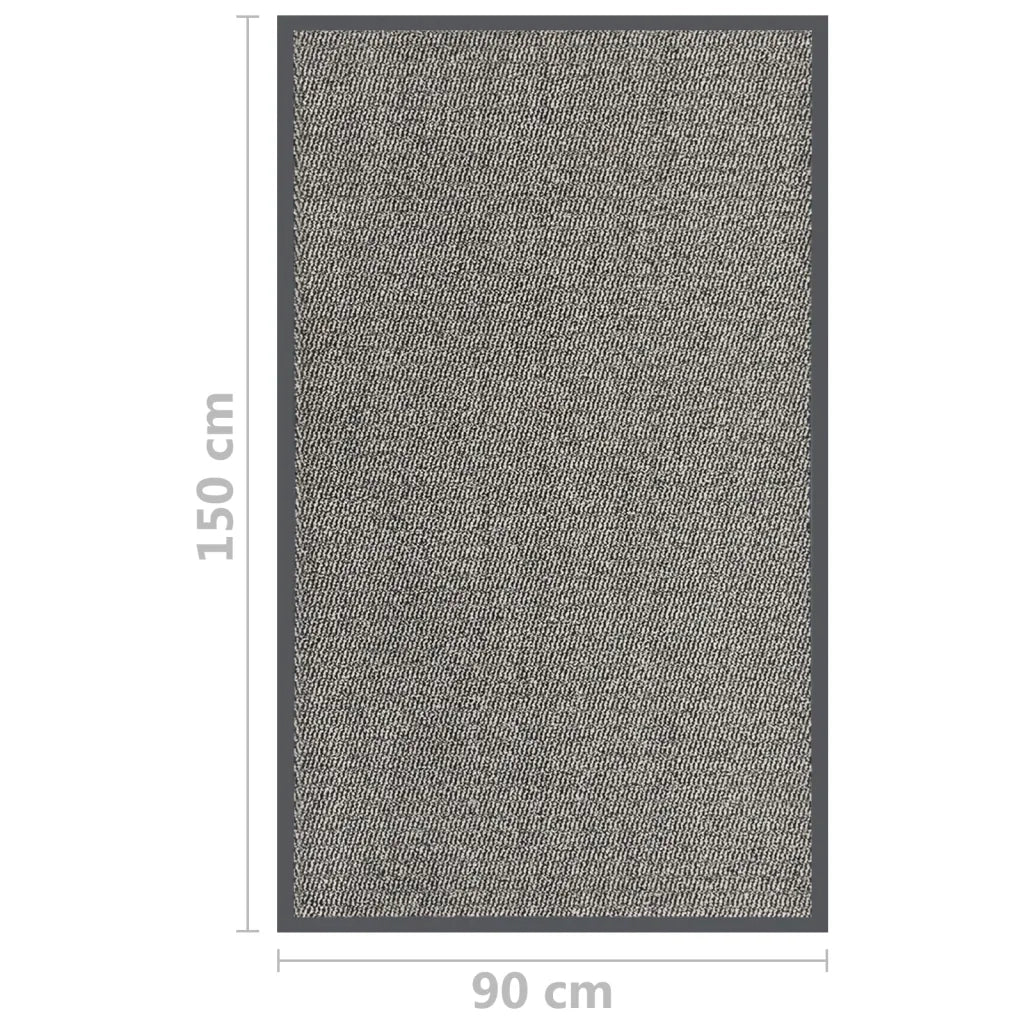 Zerbino | Tappetino Trapuntato 90x150 cm Marrone Chiaro