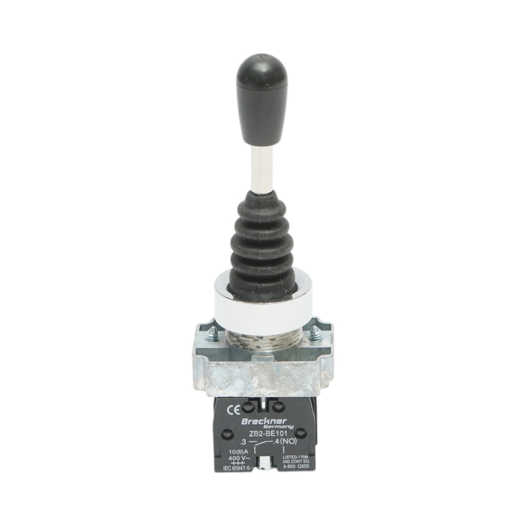Interruttore joystick a 2 posizioni con blocco 2NO, 400V/10A Breckner Germany