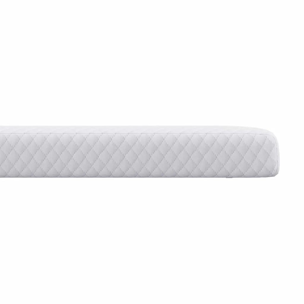 Topper per materasso Bianco 180 x 200 cm Tessuto Jacquard 4106229